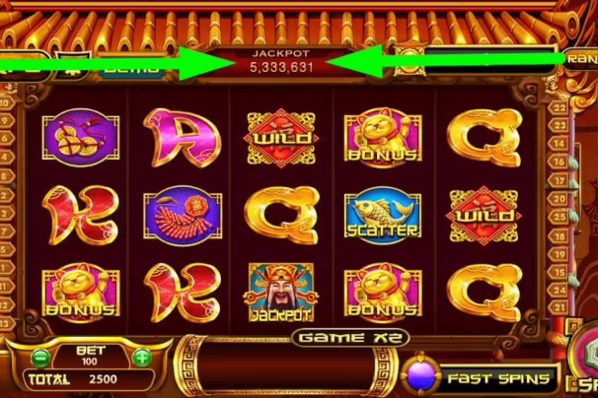 Giao diện của nổ hũ thần tài đầy hấp dẫn