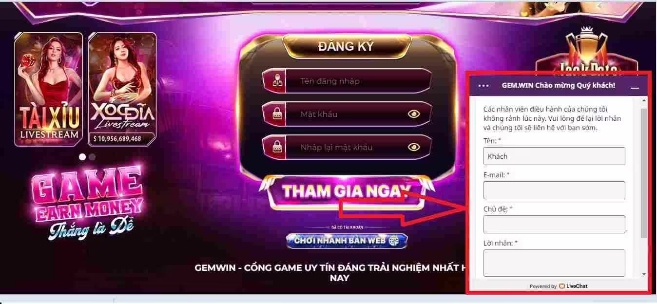 Gemwin cam kết cung cấp hỗ trợ khách hàng 24/7 và giải quyết nhanh chóng các vấn đề phát sinh