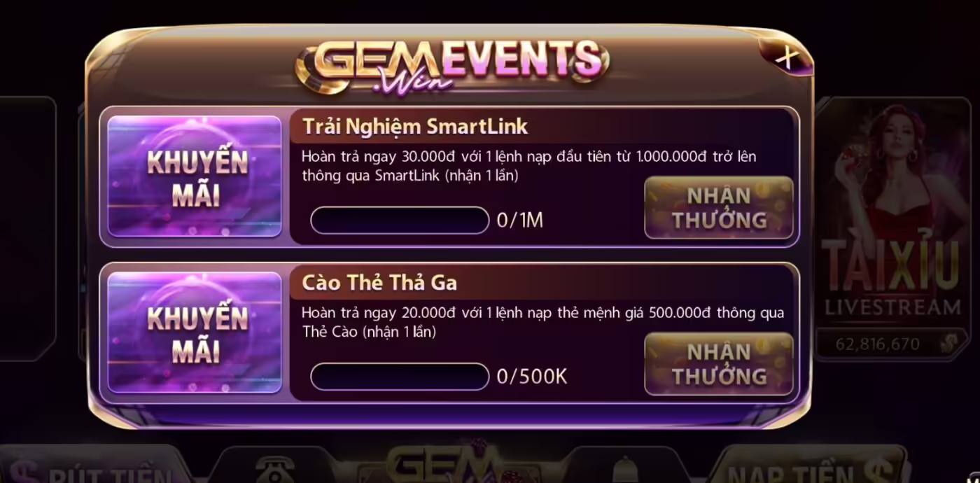 Chính sách khuyến mãi đa dạng giúp bet thủ có thêm nhiều cơ hội tăng thu nhập